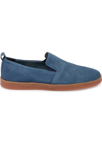 Mavi Hakiki Süet Deri Erkek Casual Ayakkabı - E24I1AY56795-C31 modelleri