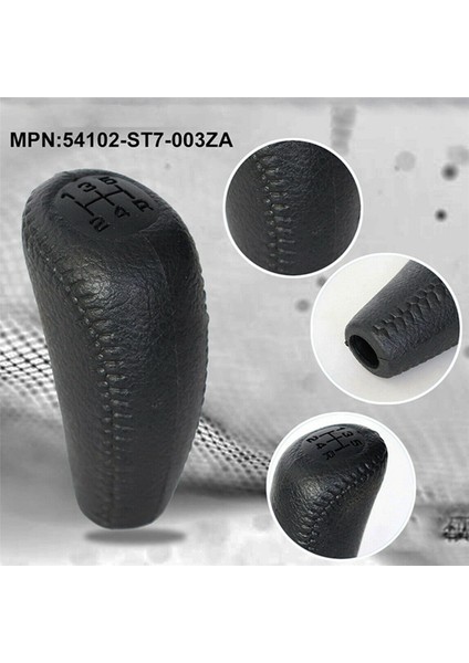 Honda Acura Için 3x Araç Deri Hızlı Dişli Vites Değiştirme Düğmesi 94-01 54102-ST7-003ZA Balck (Yurt Dışından) fiyatları