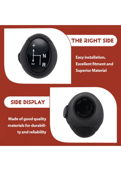 Dişli Knob Smart Fortwo Için Otomatik Düğme Siyah 450 451 1998-2014 Akıllı Roadster 452 2003-2006 Dişli Kafa Kasası Kılıfı (Yurt Dışından) indirimleri