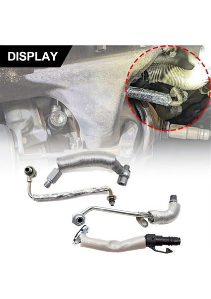 Turbo Yağ Dönüşü Tahliye ve Yağ Yem Boru Kiti Buick Encore Chevy Cruze 1.4l L4, 55592600 25198546 25200947 55587854 (Yurt Dışından) indirimleri