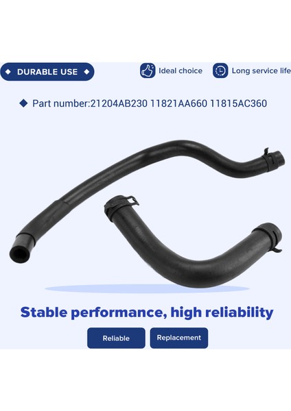 1set/3pcs 11821AA660 21204AB230 11815AC360 Subaru Forester Için Pcv Hortum Konnektör Montajı Impreza Legacy Wrx 2011-2018 (Yurt Dışından) indirimleri