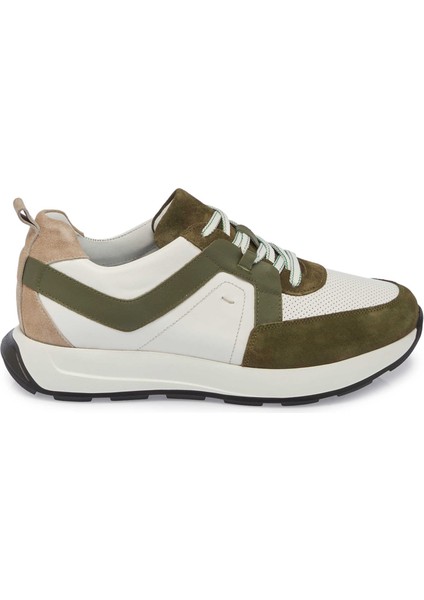 Yeşil Hakiki Deri Erkek Sneaker - E24I1AY56815-H48 modelleri