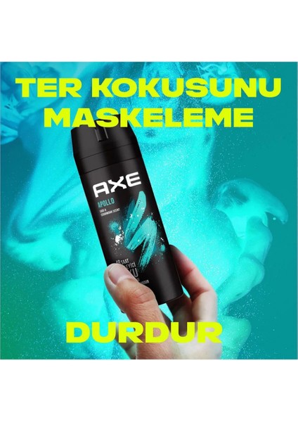 Erkek Sprey Deodorant Apollo 48 Saat Etkileyici Koku Vücut Spreyi 150 ml fiyatları