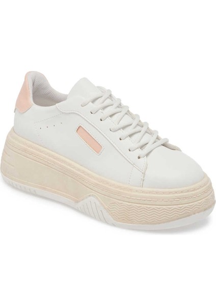 Beyaz Vegan Kadın Sneaker - K24I1AY67361-Q3Y