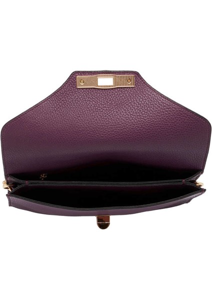 Mor Hakiki Deri Kadın Çapraz Askılı Çanta - S24Y1BC79475-C48 fırsatları