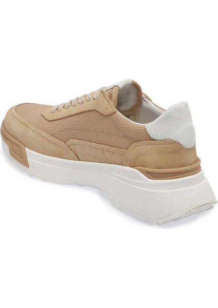 Bej Hakiki Süet Deri Kadın Sneaker - K24I1AY67370-B79 fiyatları