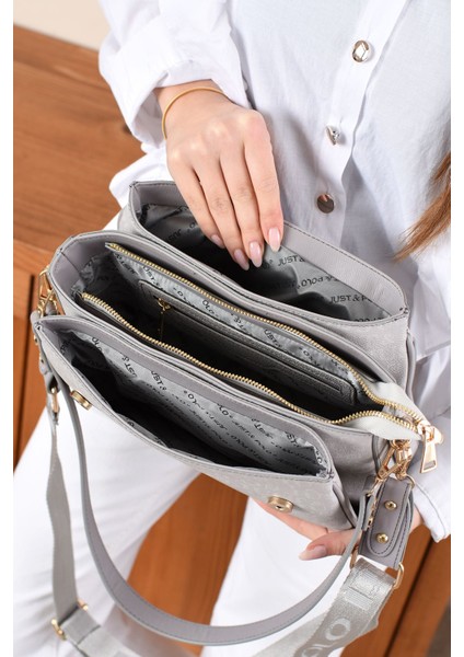 Orijinal Just Polo Günlük Kullanıma Uygun Kadın Omuz Çantası