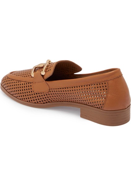Taba Hakiki Deri Kadın Loafer - K24I1AY67460-L8R fiyatları