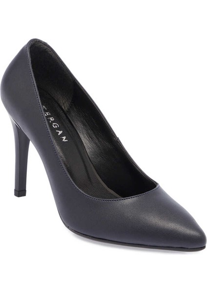 Lacivert Vegan Kadın Stiletto - K24I1AY67394-Q4H