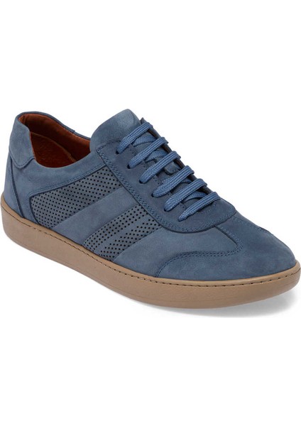 Mavi Hakiki Nubuk Deri Erkek Sneaker - E24I1AY56862-F58