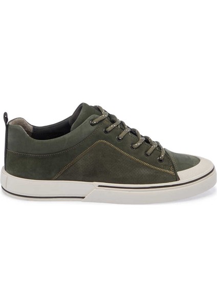 Yeşil Hakiki Deri Erkek Sneaker - E24I1AY56827-G81 modelleri