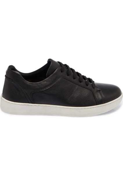 Siyah Hakiki Nubuk Deri Erkek Sneaker - E24I1AY56825-A23 modelleri