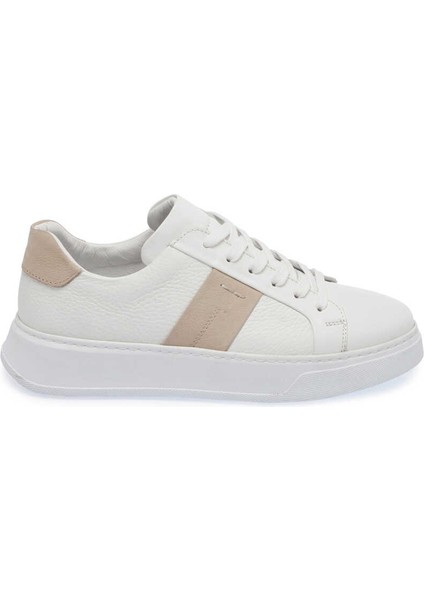 Beyaz Hakiki Deri Erkek Sneaker - E24I1AY56840-A26 modelleri