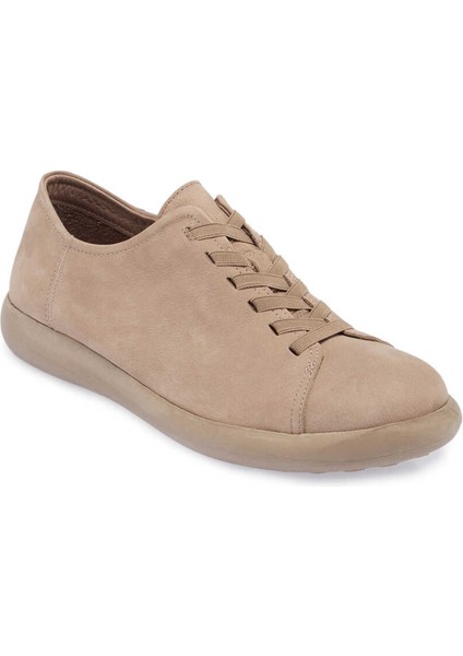 Vizon Hakiki Nubuk Deri Erkek Sneaker - E24I1AY56824-A65