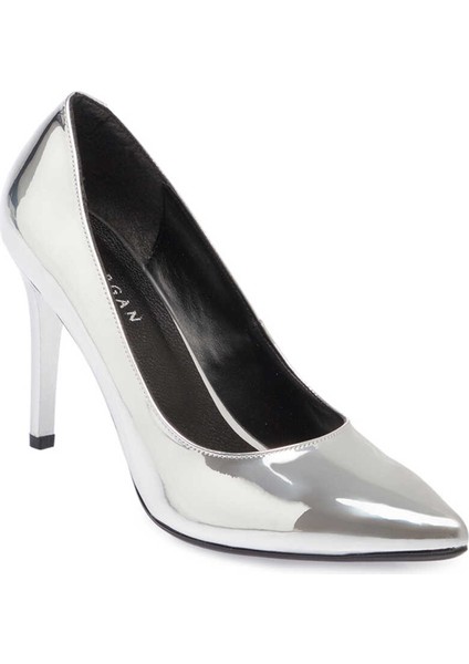 Platin Vegan Kadın Stiletto - K24I1AY67394-O53