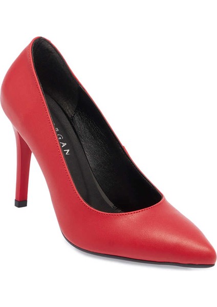 Kırmızı Vegan Kadın Stiletto - K24I1AY67394-Q4A