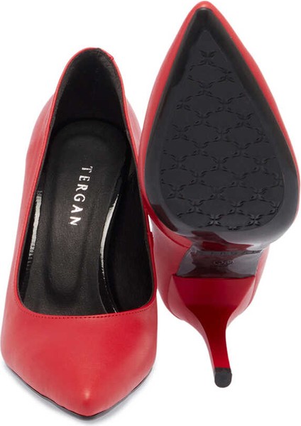 Kırmızı Vegan Kadın Stiletto - K24I1AY67394-Q4A fırsatları