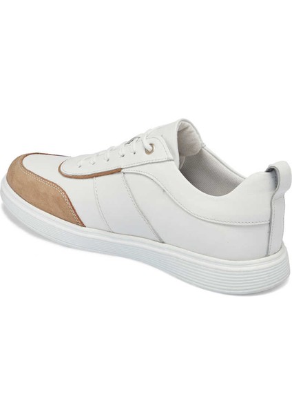 Beyaz Hakiki Deri Erkek Sneaker - E24I1AY56842-A26 fiyatları