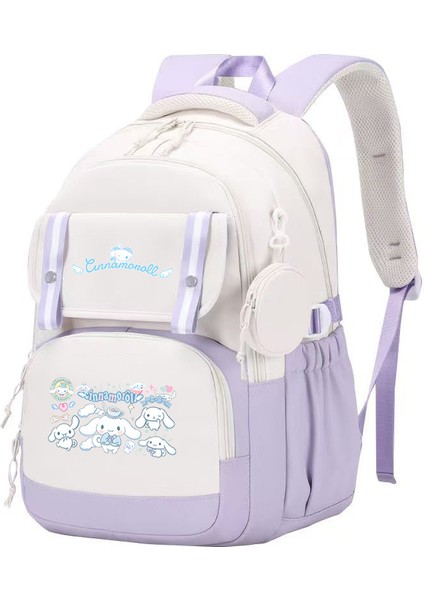 Cinnamoroll büyük kulaklı köpek sevimli çocuk okul çantası ortaokul ve lise öğrencileri için büyük kapasiteli okul çantası (Yurt Dışından) fiyatları
