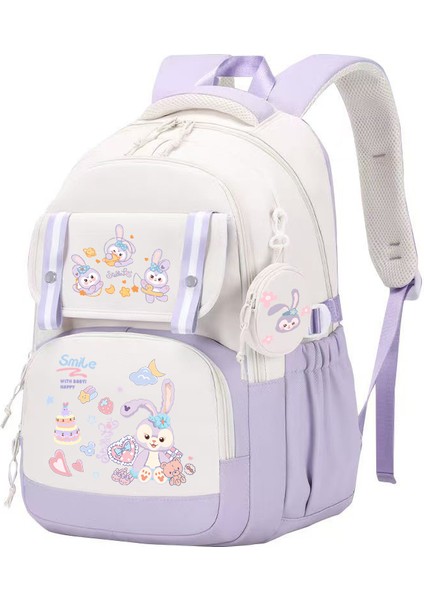 Kampüs çok yönlü öğrenci sırt çantası tatlı küçük taze çizgi film sırt çantası (Yurt Dışından) fiyatları