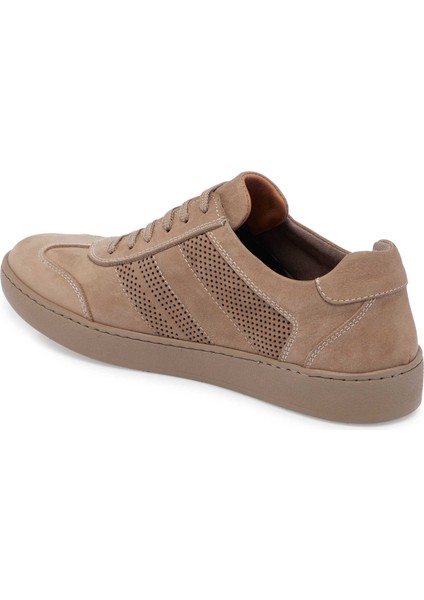 Vizon Hakiki Nubuk Deri Erkek Sneaker - E24I1AY56862-A65 fiyatları