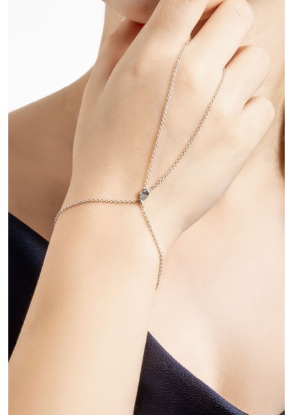 Kayıp Balık 18 Ayar Beyaz Altın Kaplama 21 cm Gümüş Şahmeran fiyatları