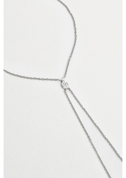 Kayıp Balık 18 Ayar Beyaz Altın Kaplama 21 cm Gümüş Şahmeran indirimleri