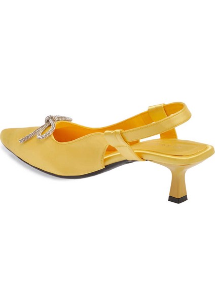 Sarı Tekstil Kadın Stiletto - K24I1AY67330-R21 fiyatları