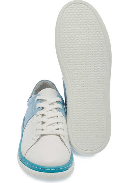 Beyaz Hakiki Deri Kadın Sneaker - K24I1AY67339-Q5S fırsatları