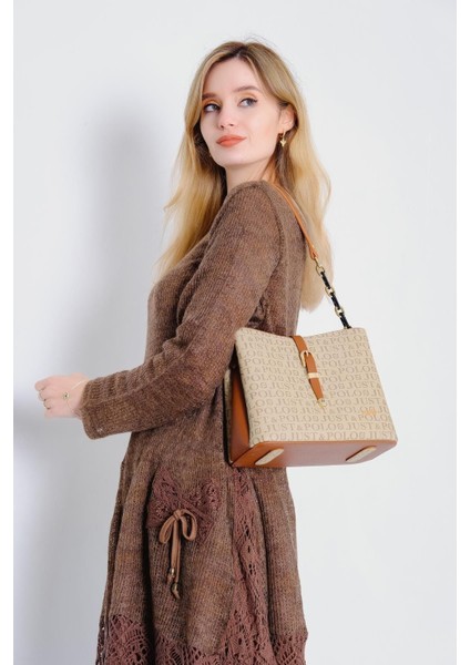 Orijinal Just Polo Günlük Kullanıma Uygun Kadın Omuz Çantası