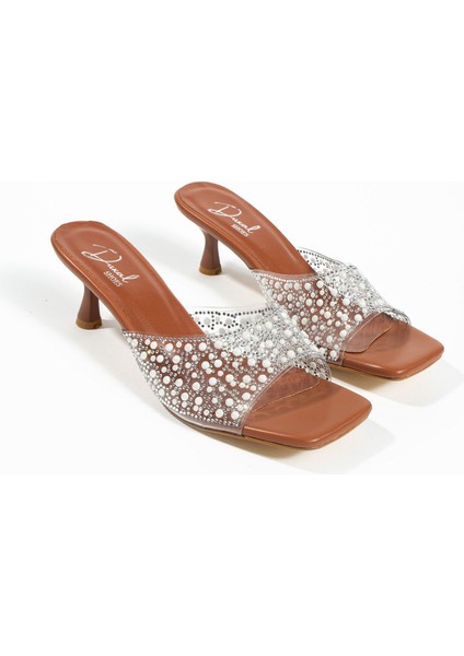 Valencia Inci Detay Topuklu Terlik fiyatları