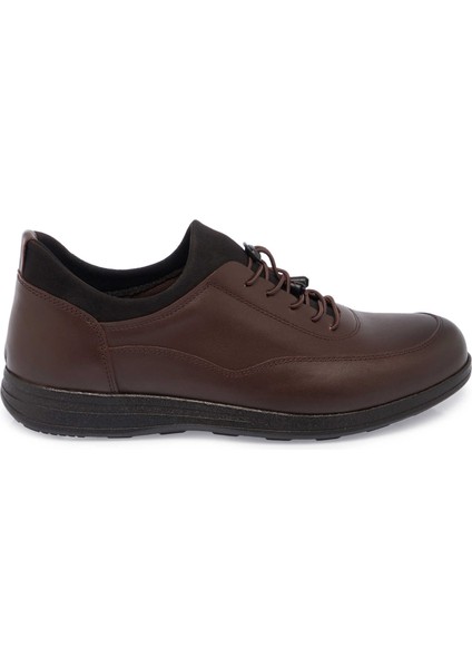 Kahve Hakiki Deri Erkek Sneaker - E24S1AY57098-A24 modelleri