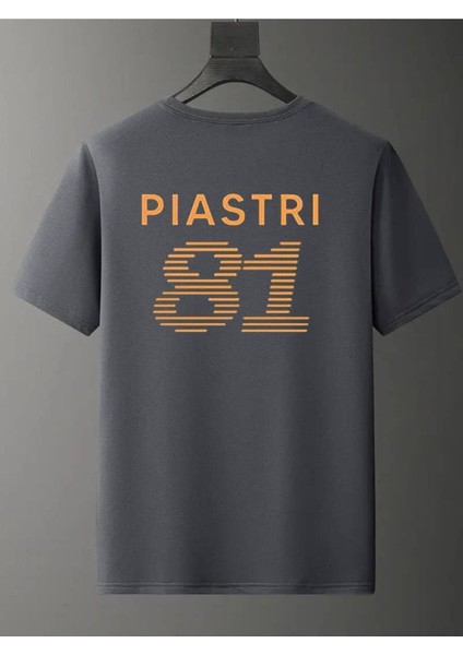 Oscar Piastri Baskılı T-Shirt