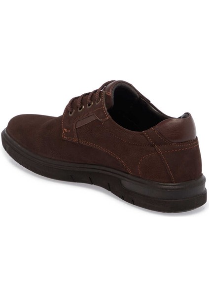 Kahve Hakiki Deri Erkek Casual Ayakkabı - E24S1AY57085-A39 fiyatları
