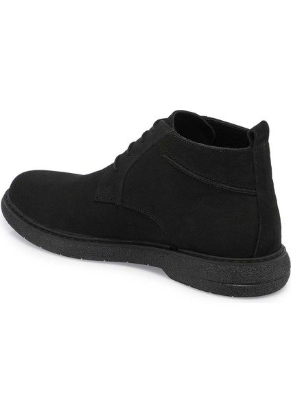 Siyah Hakiki Nubuk Deri Erkek Casual Bot - E24K1BT56952-A64 fiyatları