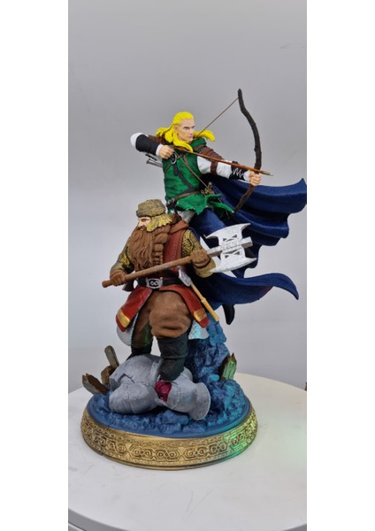Lord Of The Rings Legolas Gimli Figür 25 cm Legolas Figür Gimli Figür indirimleri