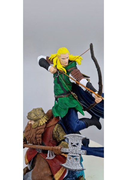 Lord Of The Rings Legolas Gimli Figür 25 cm Legolas Figür Gimli Figür