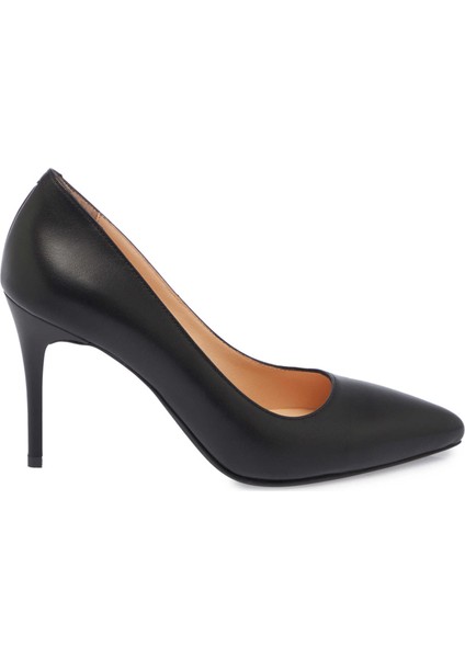 Siyah Hakiki Deri Kadın Stiletto - K24S1AY67599-A23 modelleri