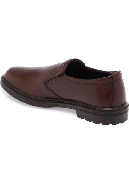 Kahve Hakiki Deri Erkek Klasik Ayakkabı - E24S1AY57091-A24 fiyatları