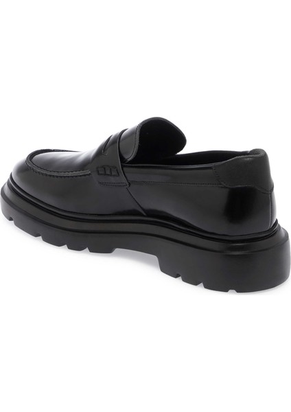 Siyah Hakiki Deri Erkek Loafer - E24S1AY57021-A35 fiyatları
