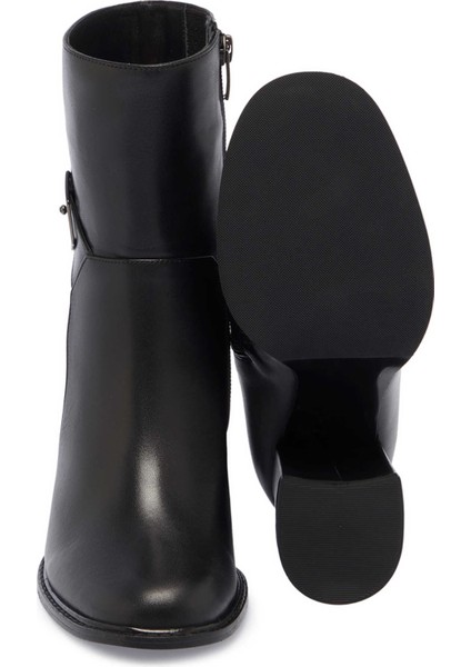 Siyah Hakiki Deri Kadın Klasik Bot - K24K1BT67710-A23 fırsatları