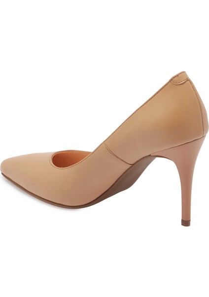 Nude Hakiki Deri Kadın Stiletto - K24S1AY67599-Q9J fiyatları