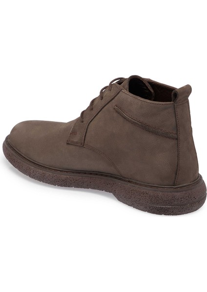Kum Hakiki Nubuk Deri Erkek Casual Bot - E24K1BT56952-B21 fiyatları