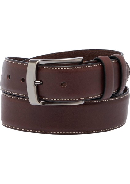 Kahve Hakiki Deri Erkek Kemer - S1EK00000370-D63