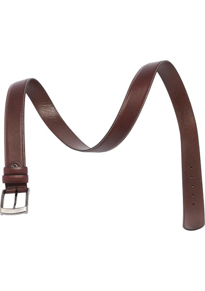 Kahve Hakiki Deri Erkek Kemer - S1EK00000370-D63 fiyatları