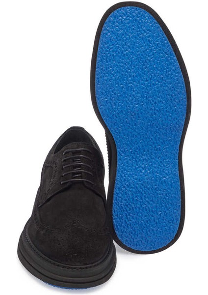 Siyah Hakiki Deri Erkek Klasik Ayakkabı - E24S1AY56999-A01 fırsatları