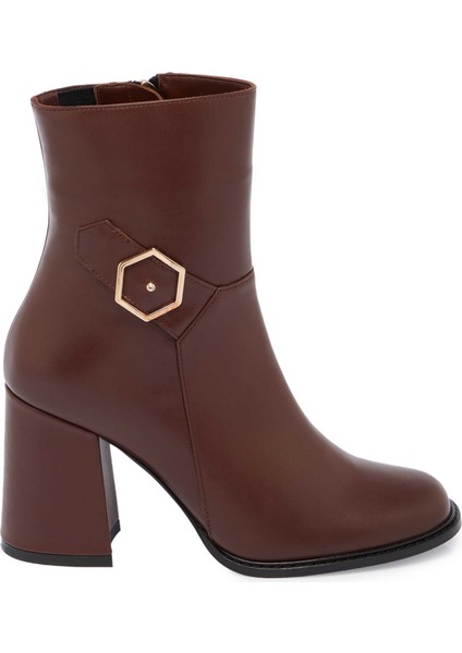 Kahve Hakiki Deri Kadın Klasik Bot - K24K1BT67710-G36 modelleri