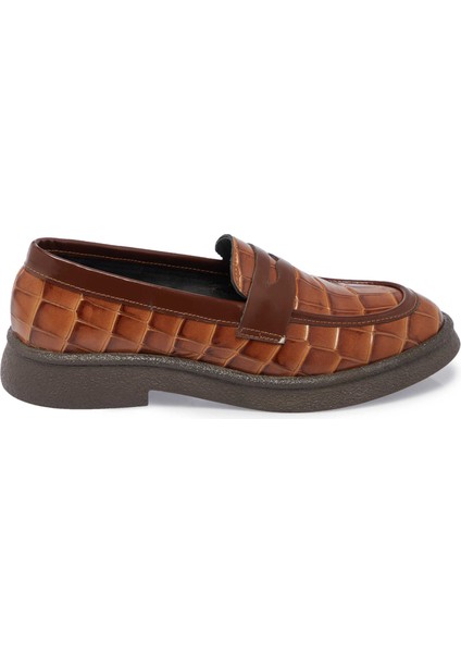 Taba Hakiki Deri Kadın Loafer - K24S1AY67625-N80 modelleri