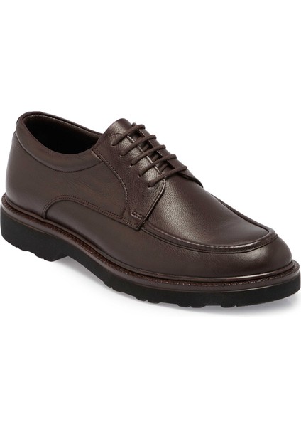 Kahve Hakiki Deri Erkek Loafer - E24S1AY56947-O8D