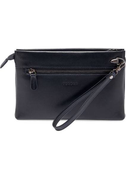 Lacivert Hakiki Deri Erkek Portföy Çantası - S1PC00021515-H86 modelleri